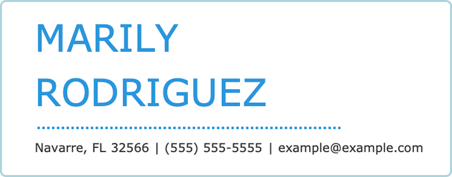 contact Cover Letter Hover