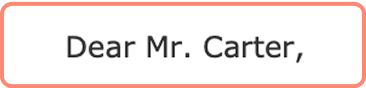 Salutation Cover Letter hover