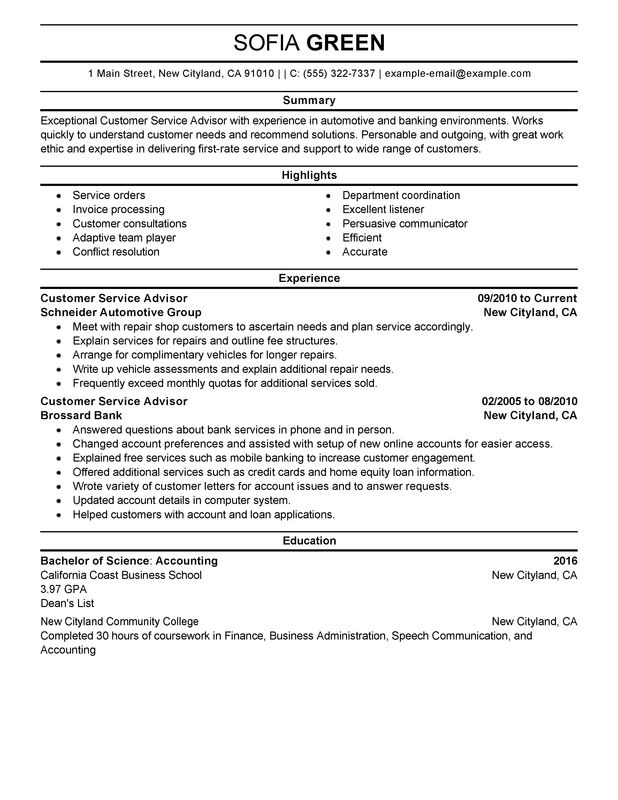 Customer Service Job Description Resume Remar