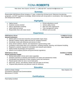 school bus driver free sample resume resume examples