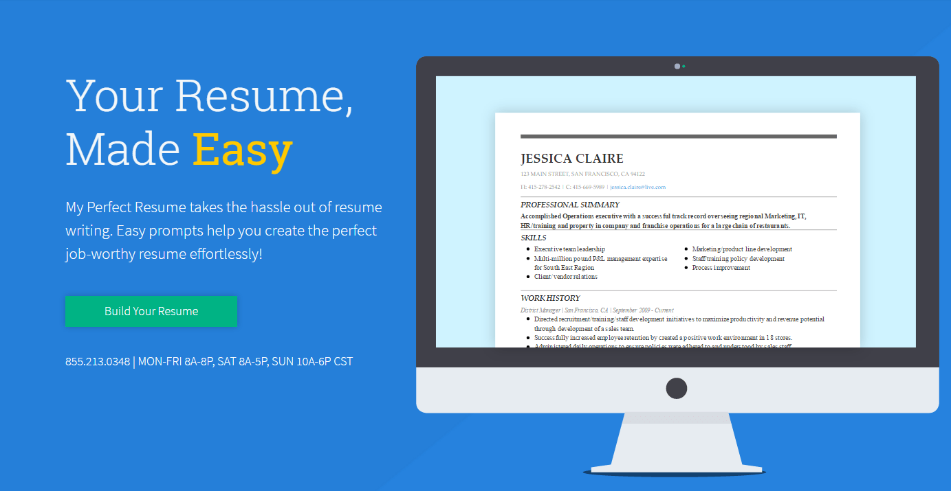 resume examples for every industry and job myperfectresume your resumes
