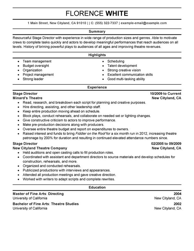 resume example shift leader