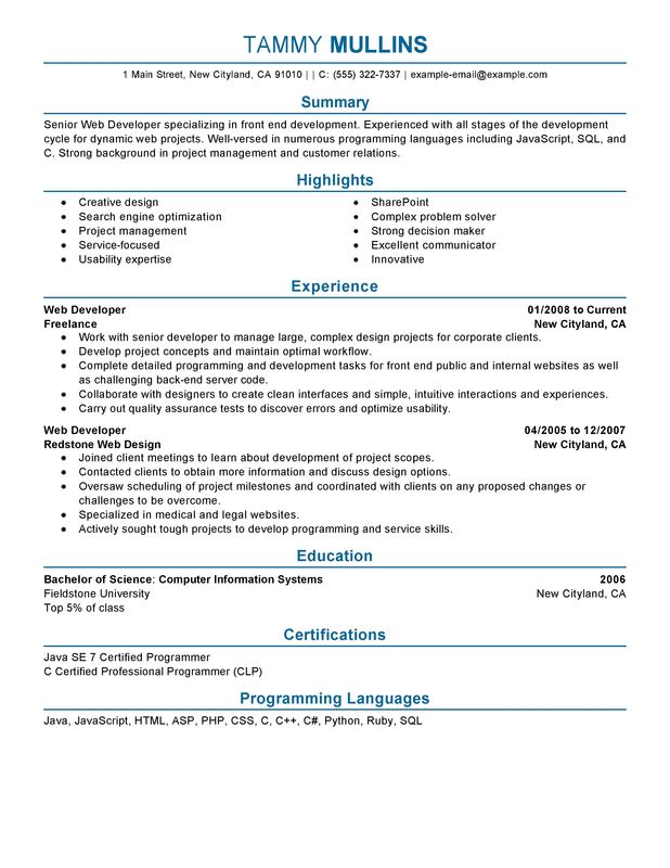 Java 5 years experience resume download software