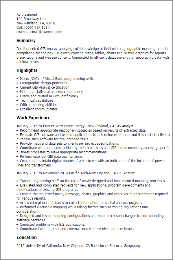 professional-gis-analyst-templates-to-showcase-your-talent-myperfectresume