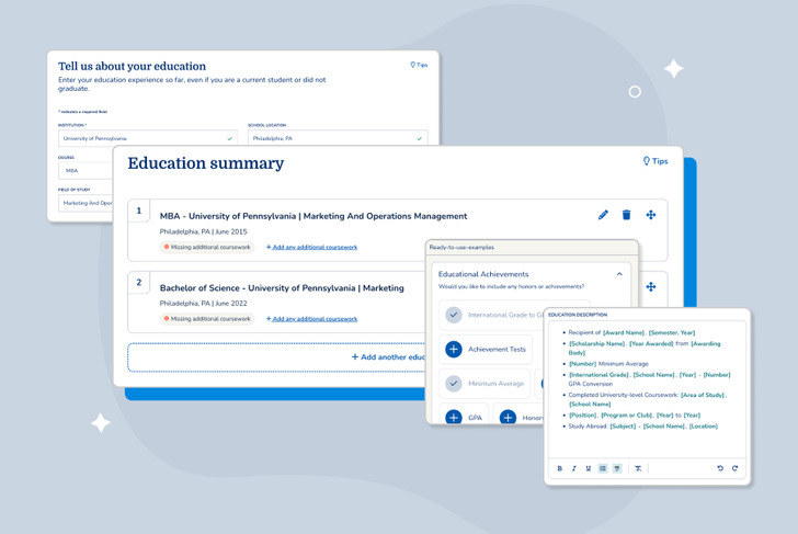 Education Background V