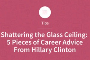 Advice from Hillary Clinton