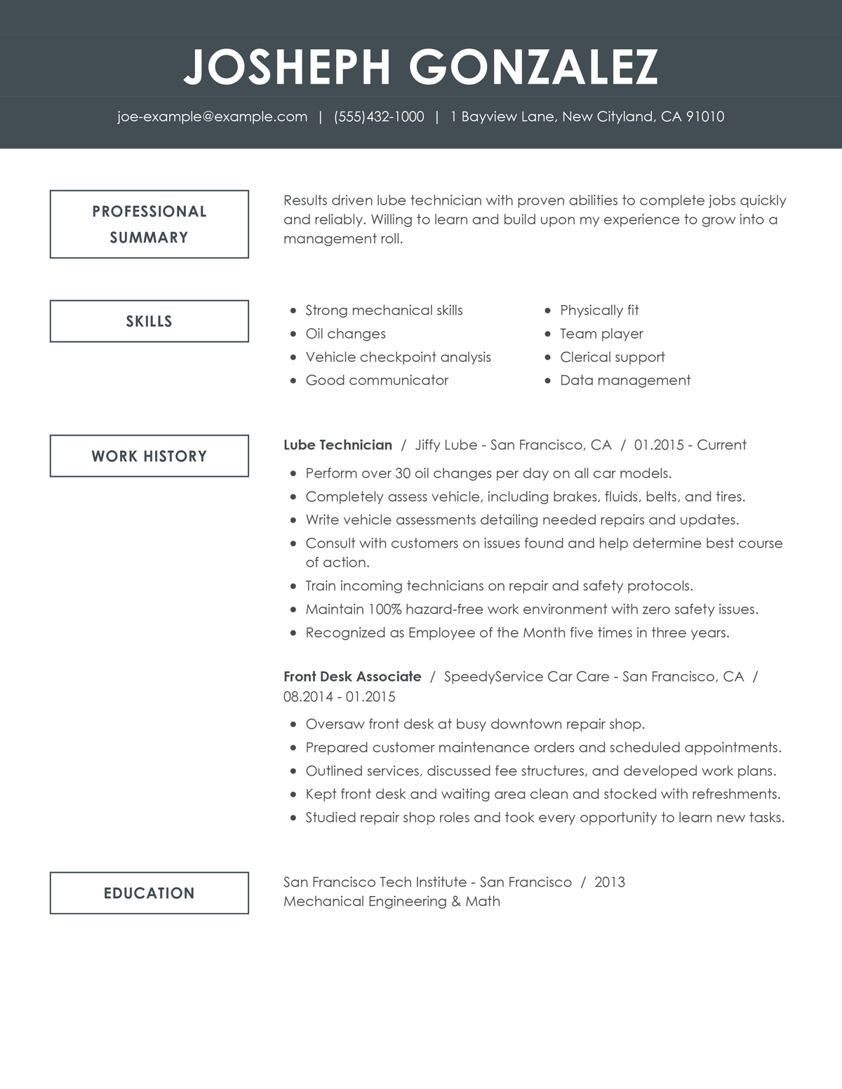 Customize Our 1 Customer Representative Resume Example