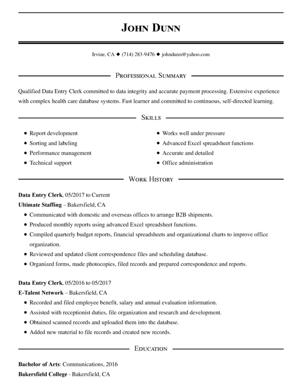 executive assistant resume examples