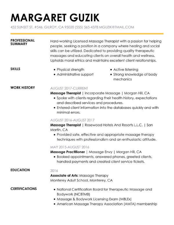 Check Out Our Free Simple Resume Examples & Guide For 2020