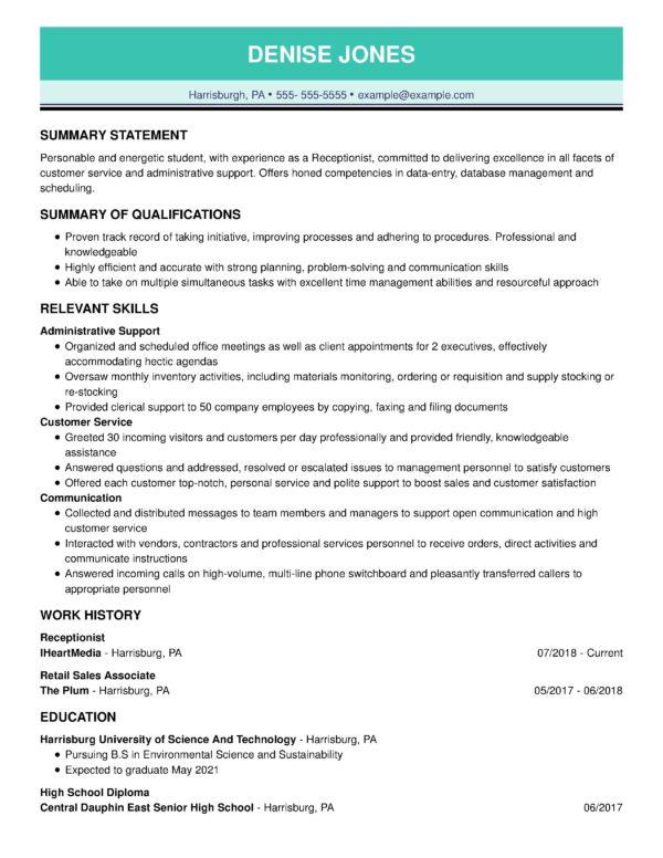 2018 Resume Template from www.myperfectresume.com