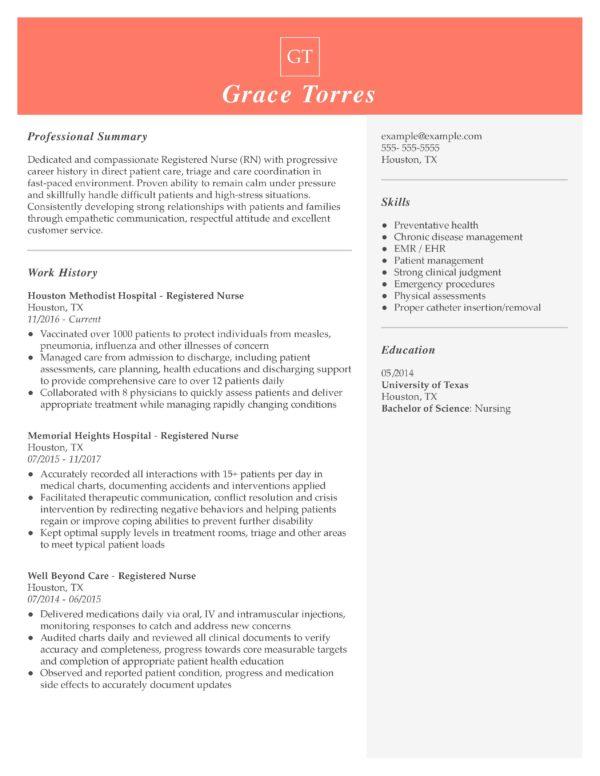 One Job Job Resume Template Job Resume Format Resume Format