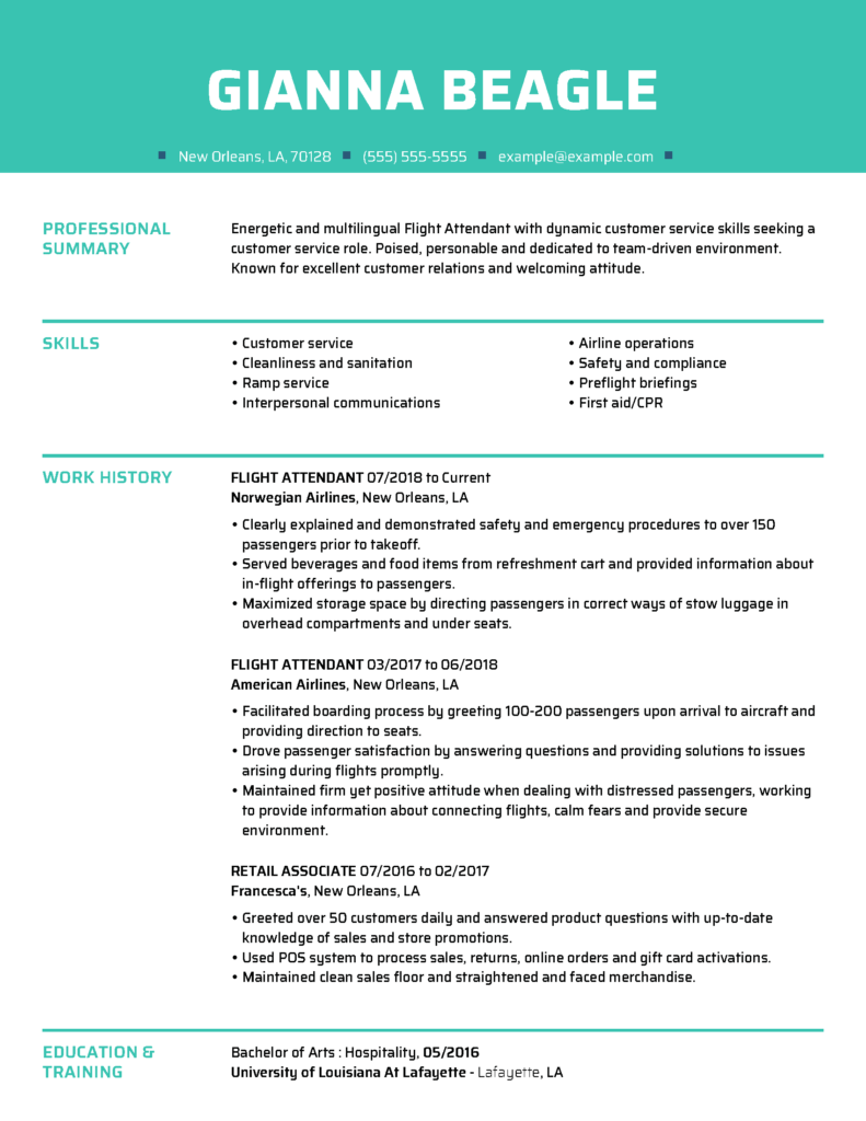 Customer Service Rep Flight Attendant Aviation 791x1024