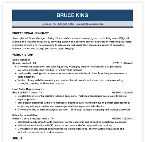 Pair your resume with a matching cover letter