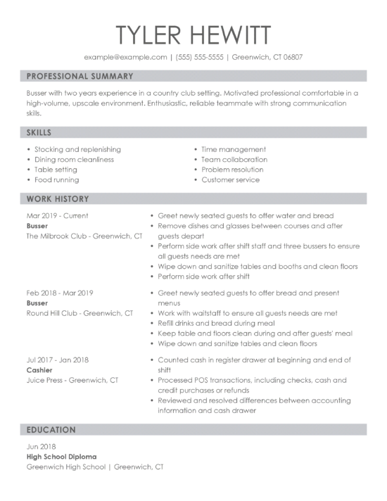 Top Resume Examples for 2021 1000+ Resume Samples