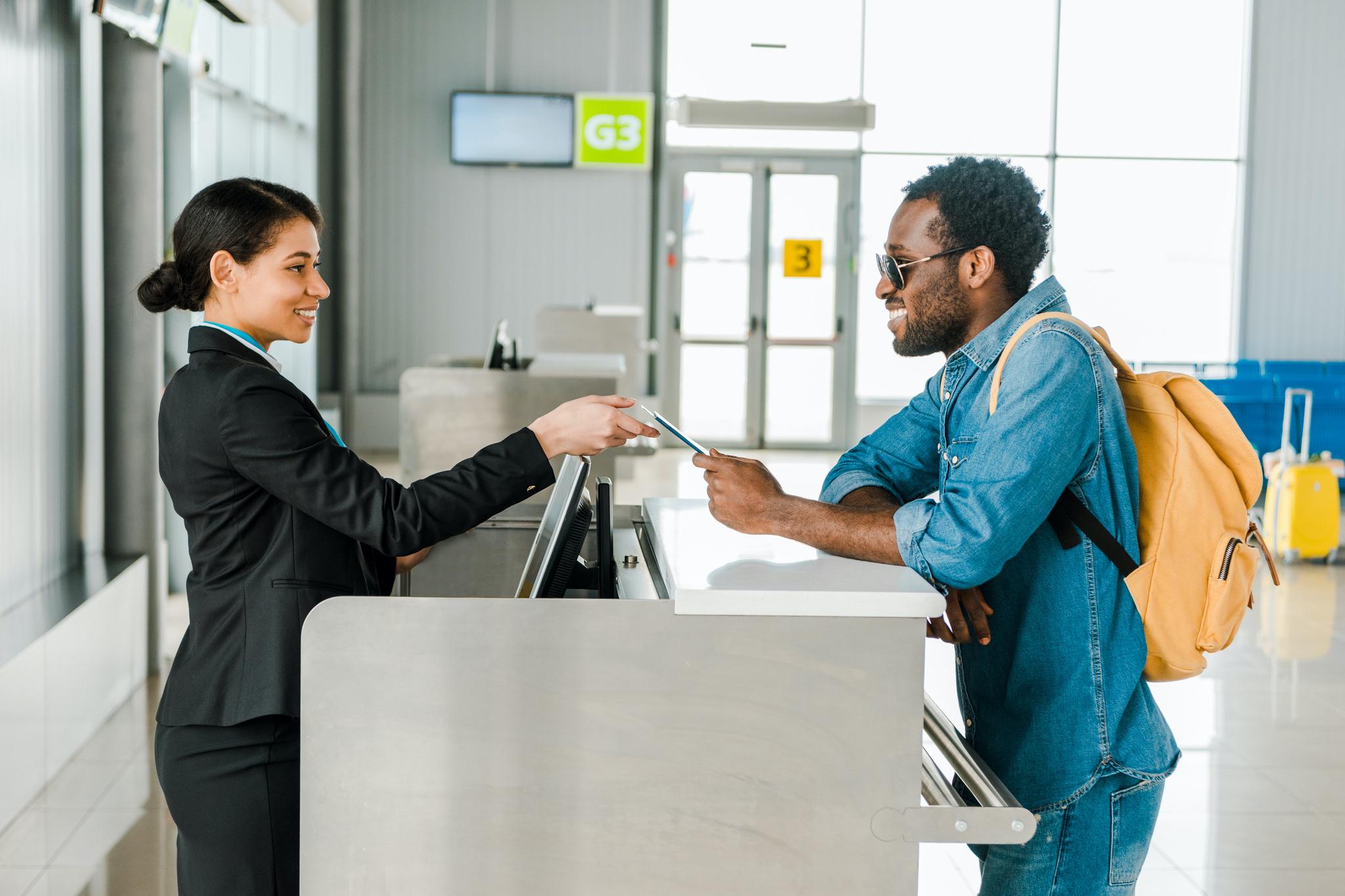 the air travel agent