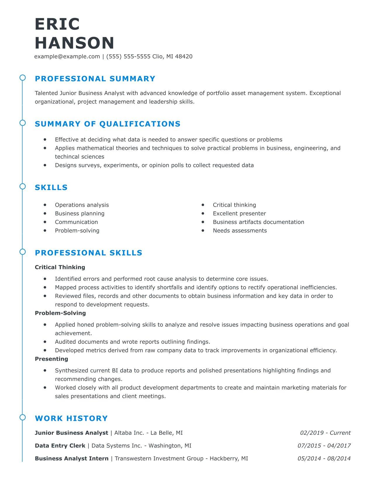Great Statistics Resume Examples for 2023 MyPerfectResume