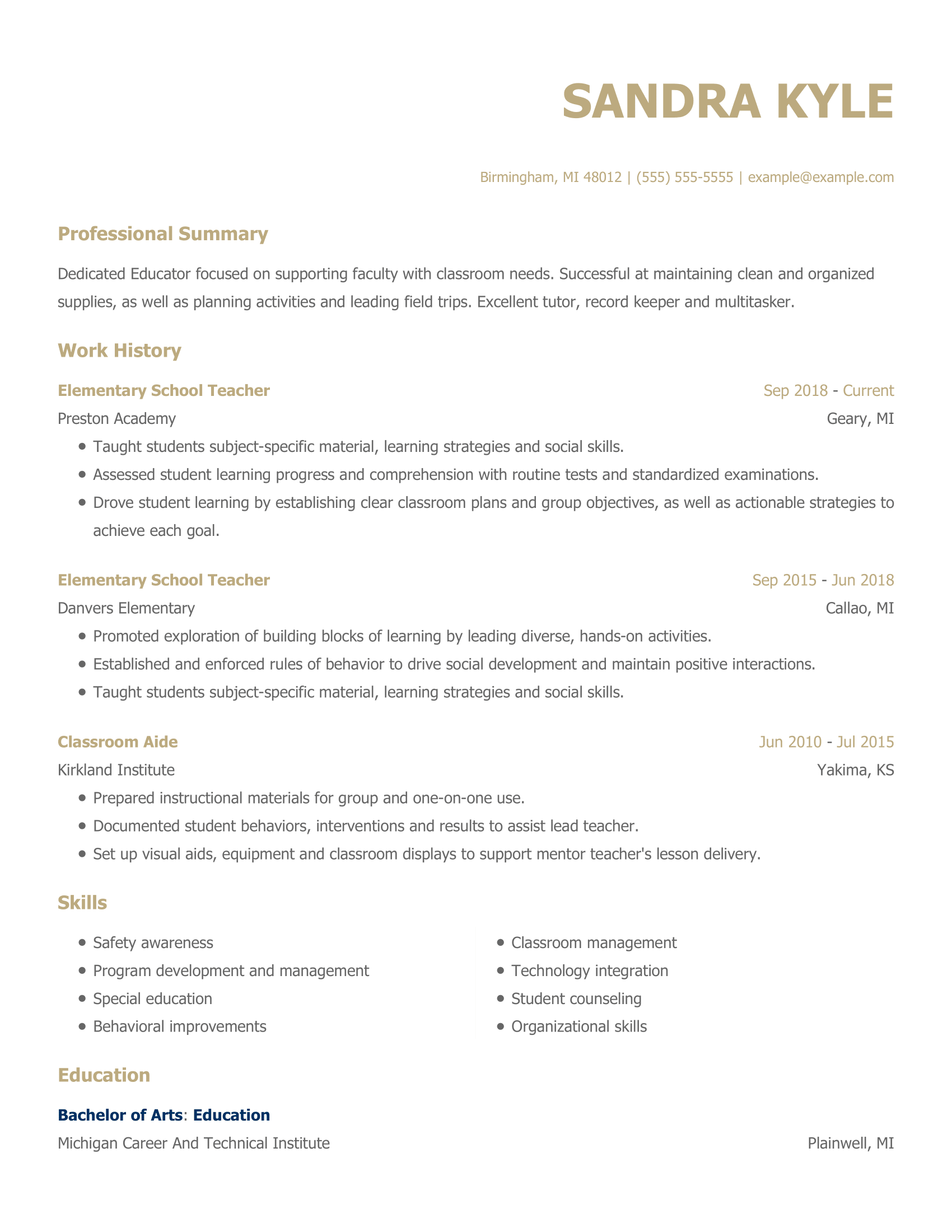 Elementary Teacher Resume Example Tips MyPerfectResume download-free-elementary-teacher-resume-example-docx-word-template