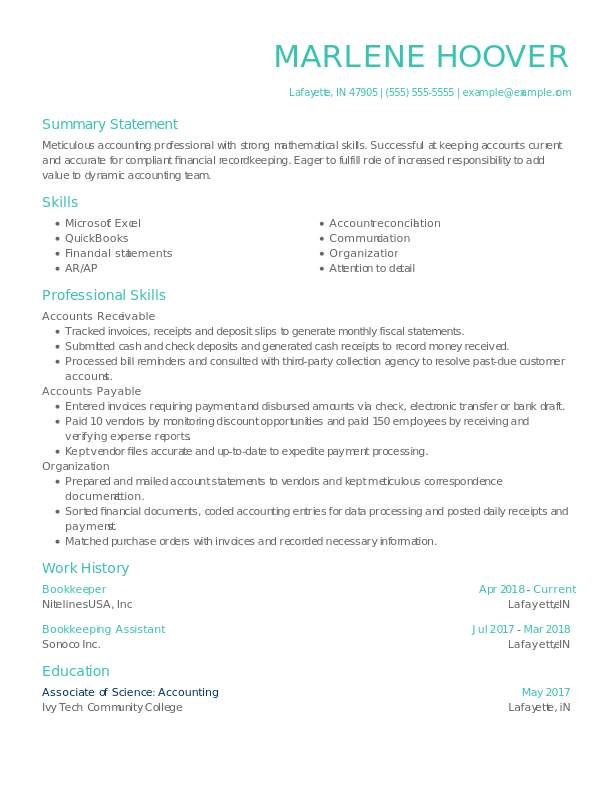 Accounting Clerk