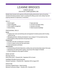 Dentistry Resume Examples 2023 Guide MyPerfectResume