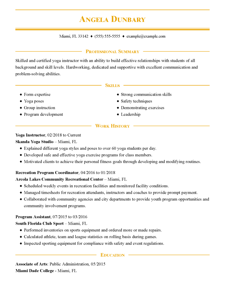yoga-instructor-resume-examples-templates
