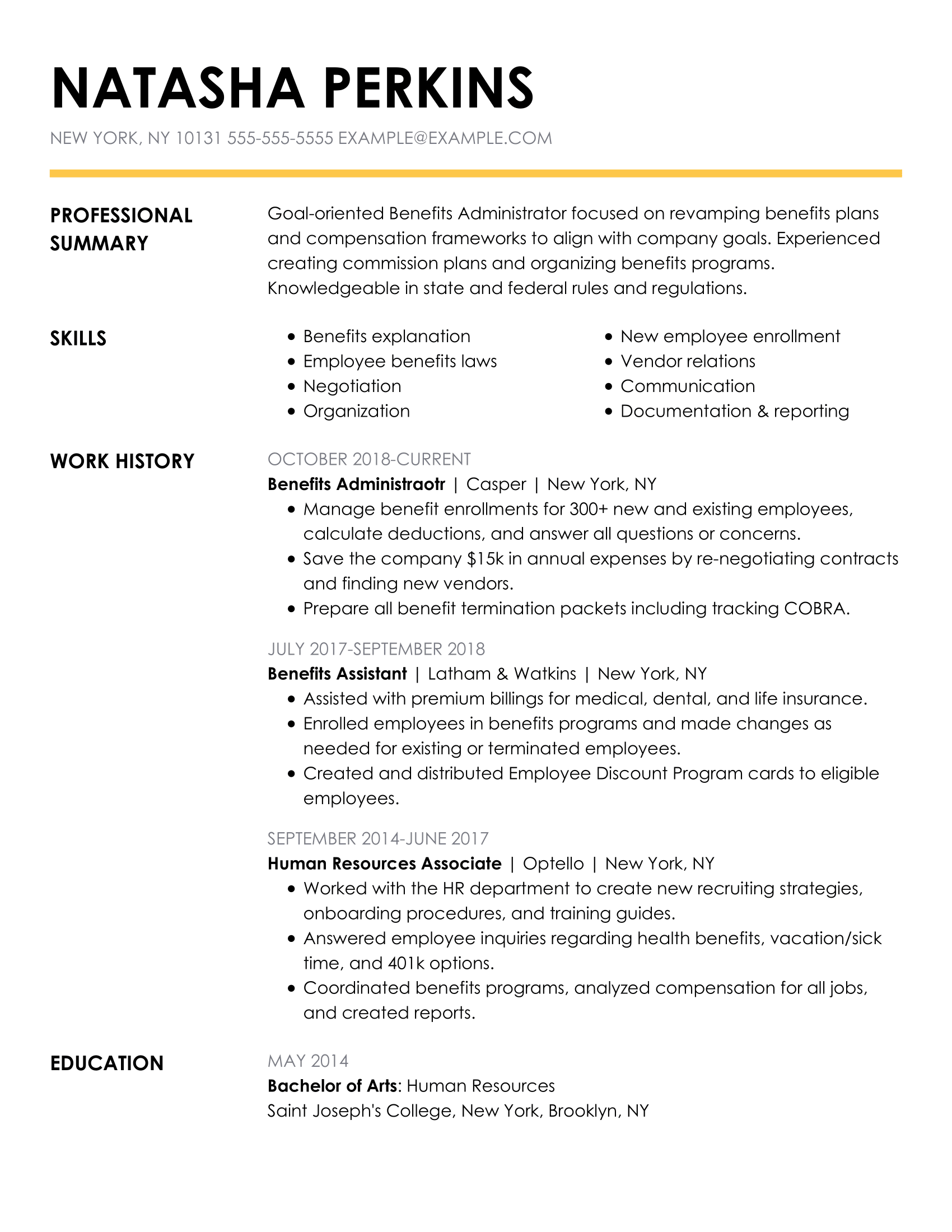 Benefits Administrator Insightful ComboC