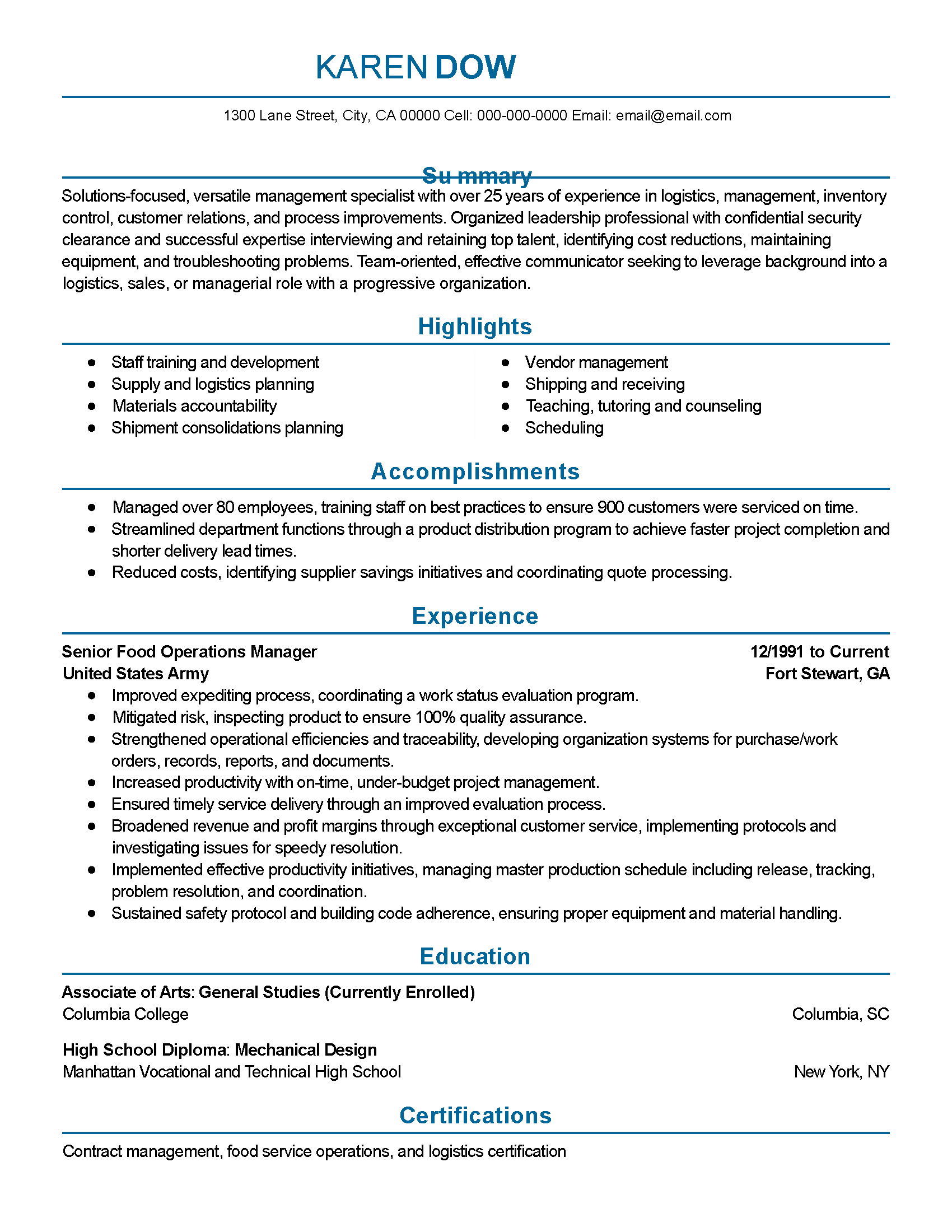 electrical engineer project manager resume sample