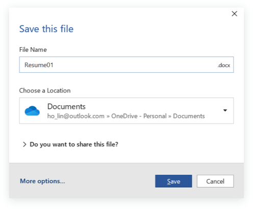 resume format ms word Save File Resume