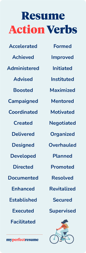 Mb Resume Action Verbs