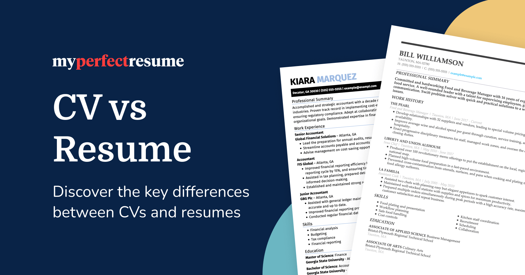 How to format a resume — examples and templates