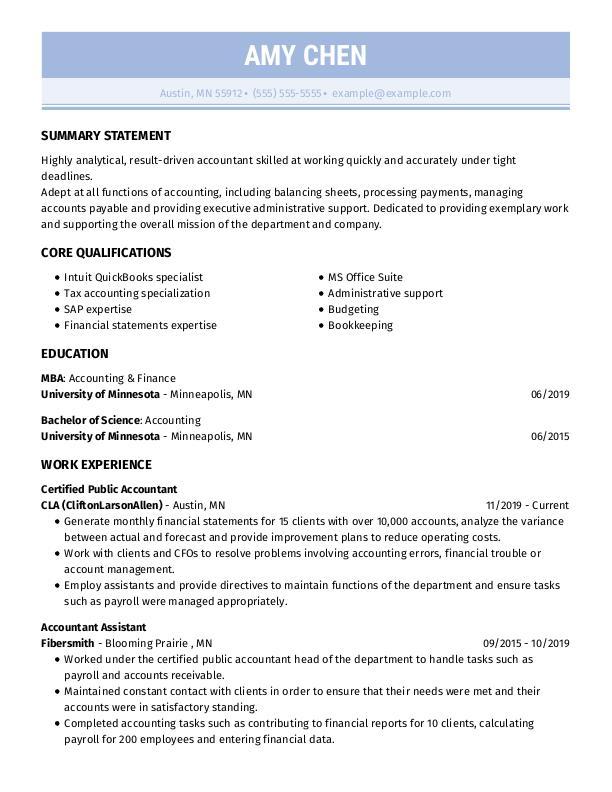 what characteristics make a good accountant