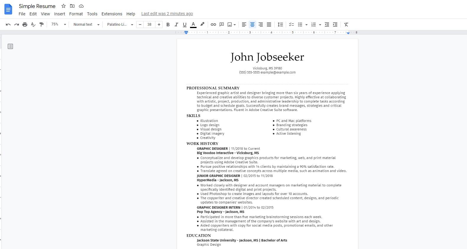 How to edit and save your google doc