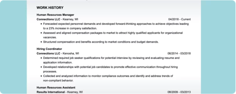 how to make a good resume for a job Step 5 Bg