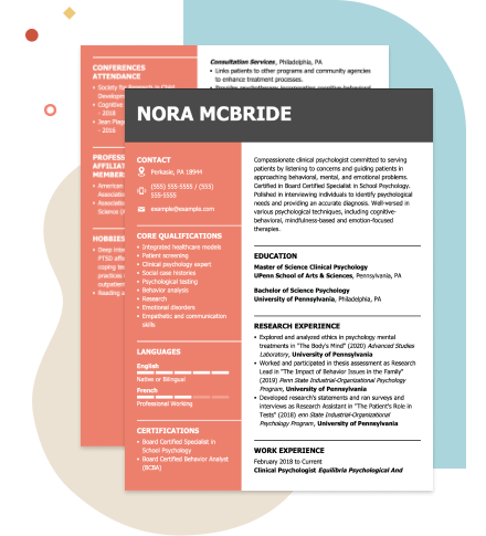 Job Title Cv Graphics