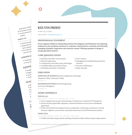 Job Title Cv Graphics 5