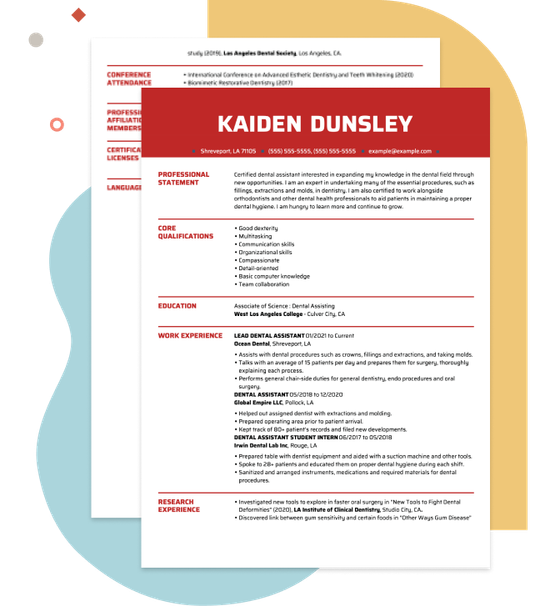 Job Title Cv Graphics