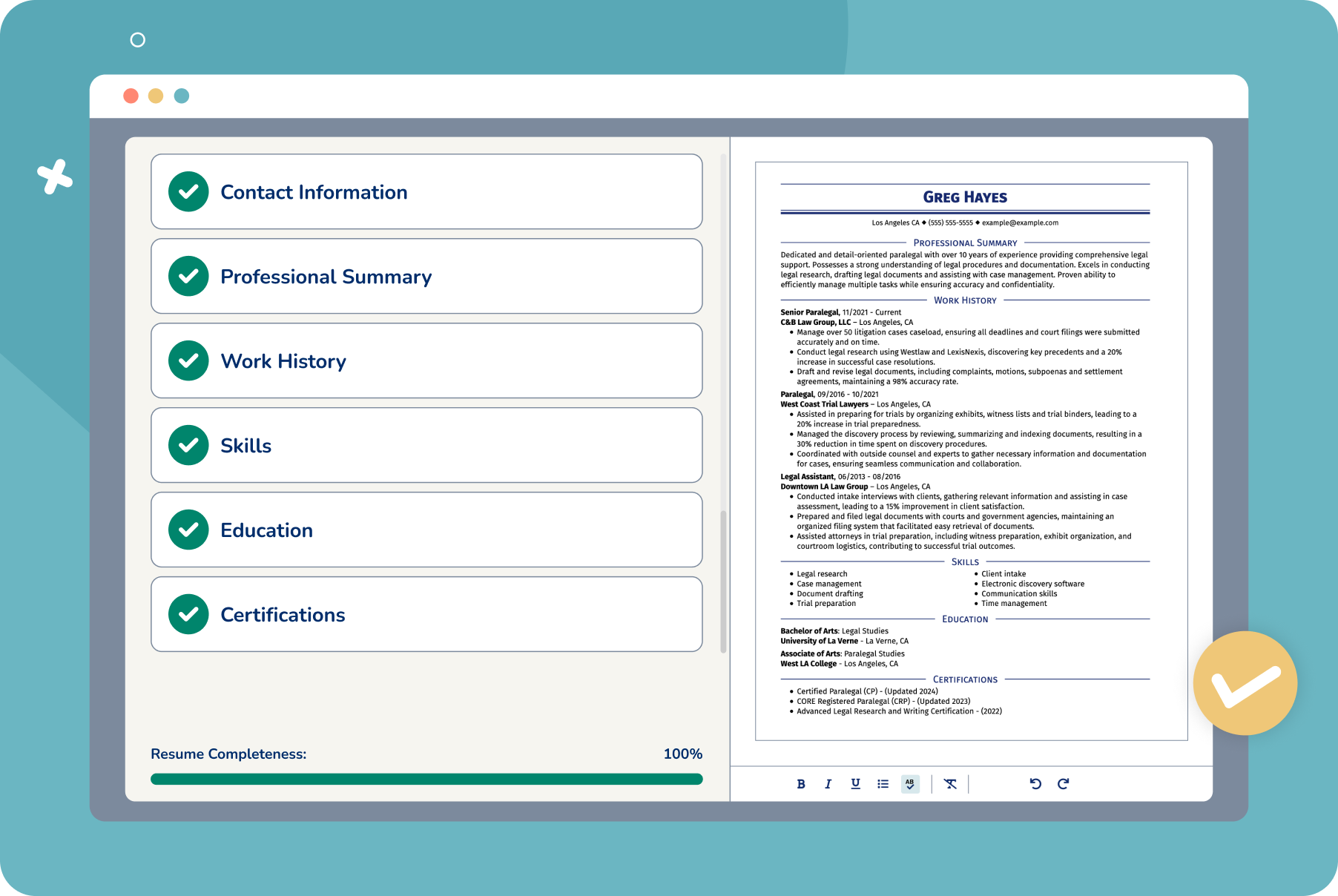 One-Page Resume Templates & Examples