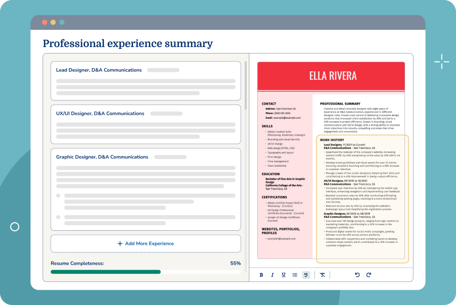 How to List Multiple Jobs at the Same Company on a Resume