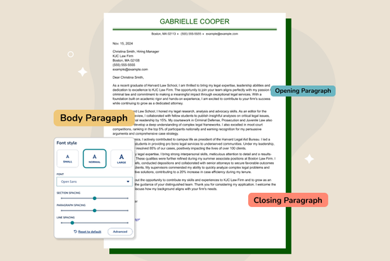 Harvard Cover Letter