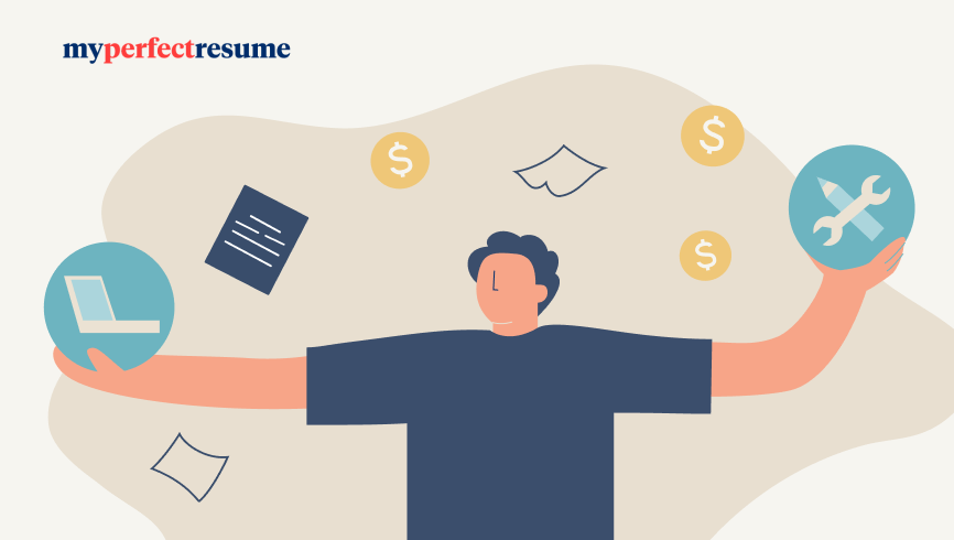 MyPerfectResume Report on Secondary Income Trends