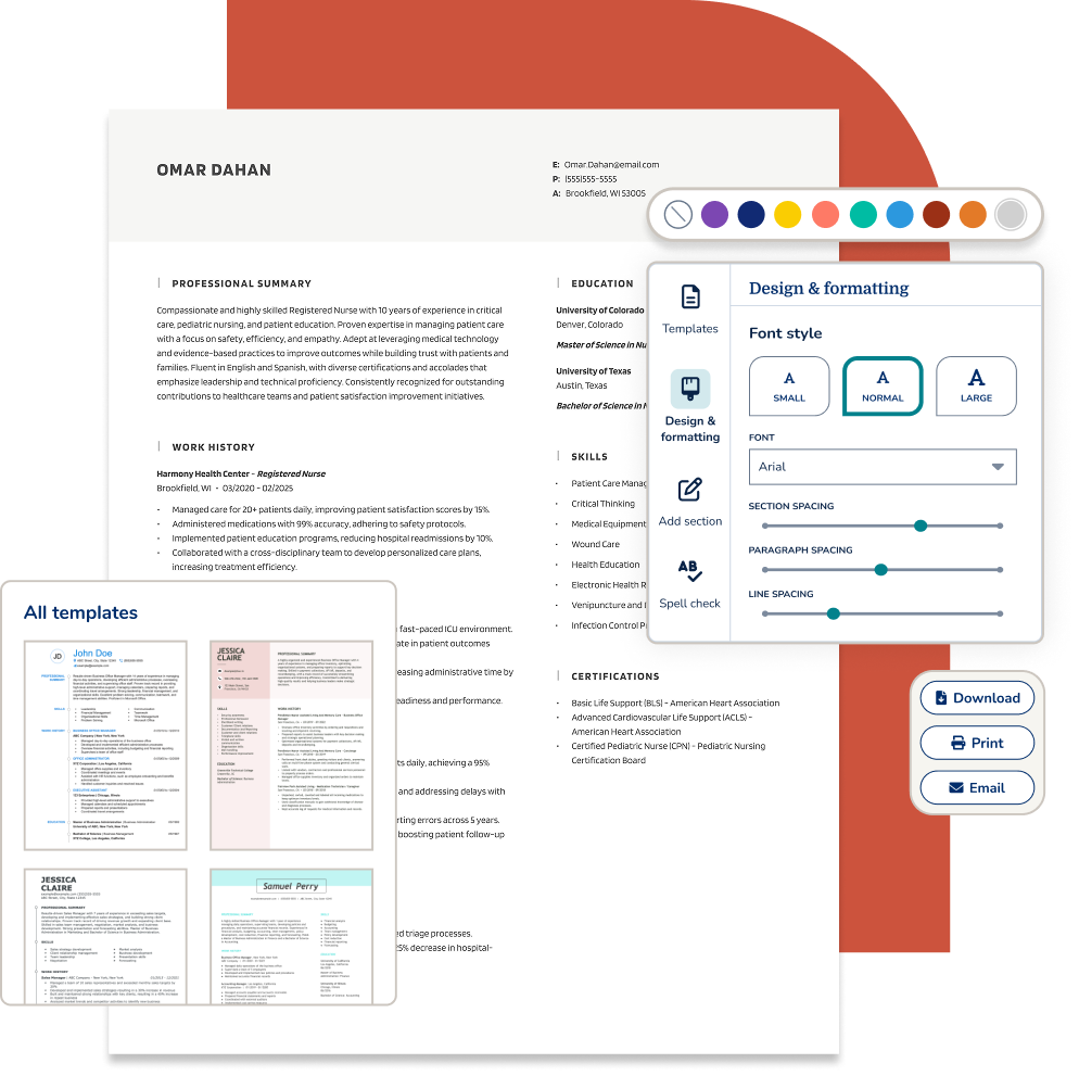 Free Online Resume Builder