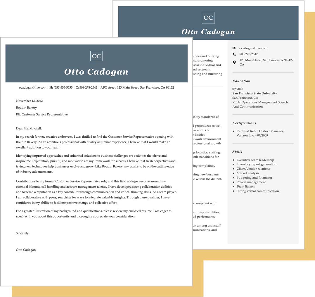 Cover Letter Builder