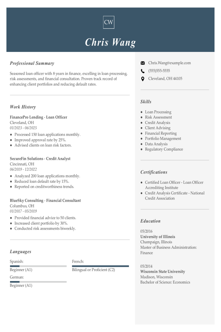 Loan Officer