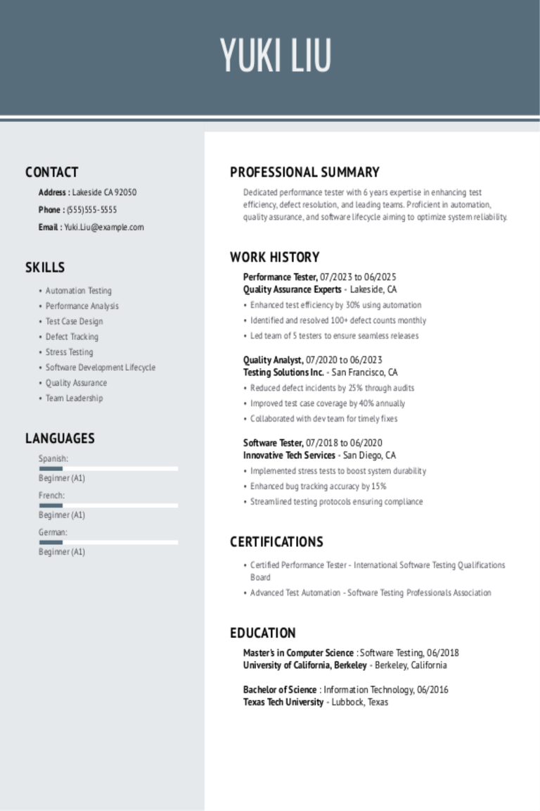 Performance Tester