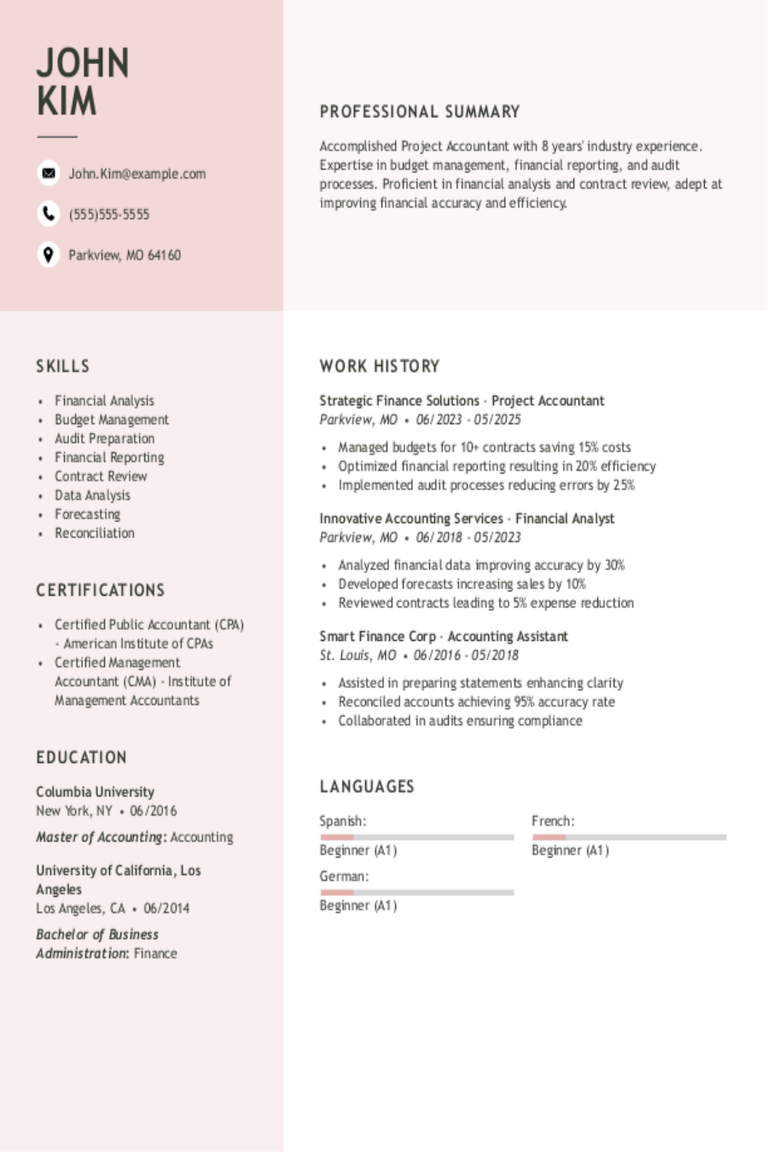 Project Accountant