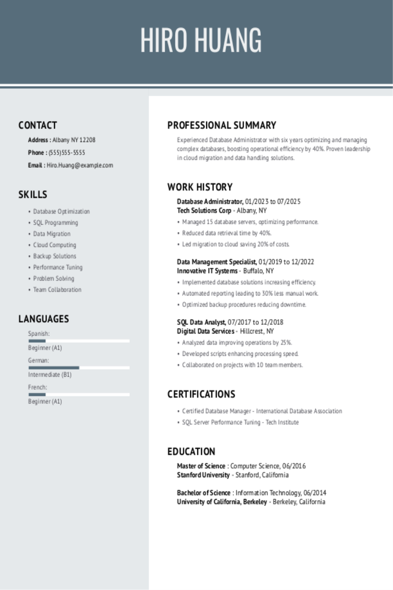 Database Administrator