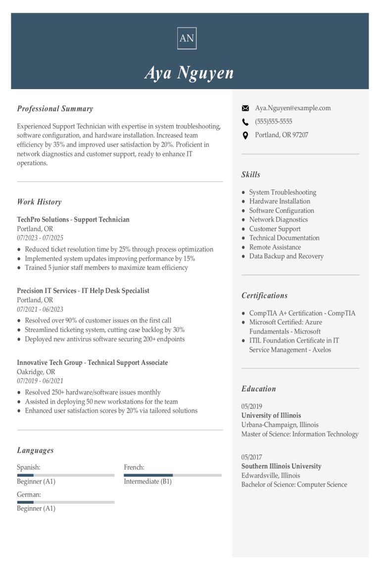 Support Technician