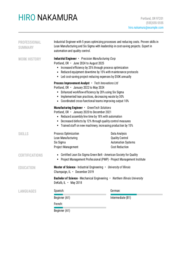 Industrial Engineering