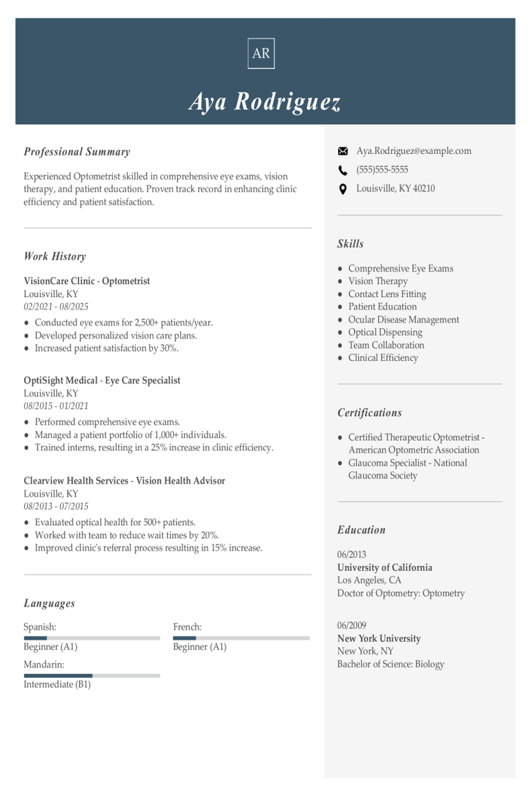 Optometrist