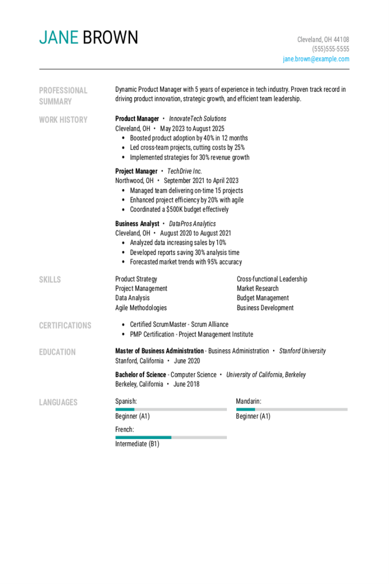Product Manager