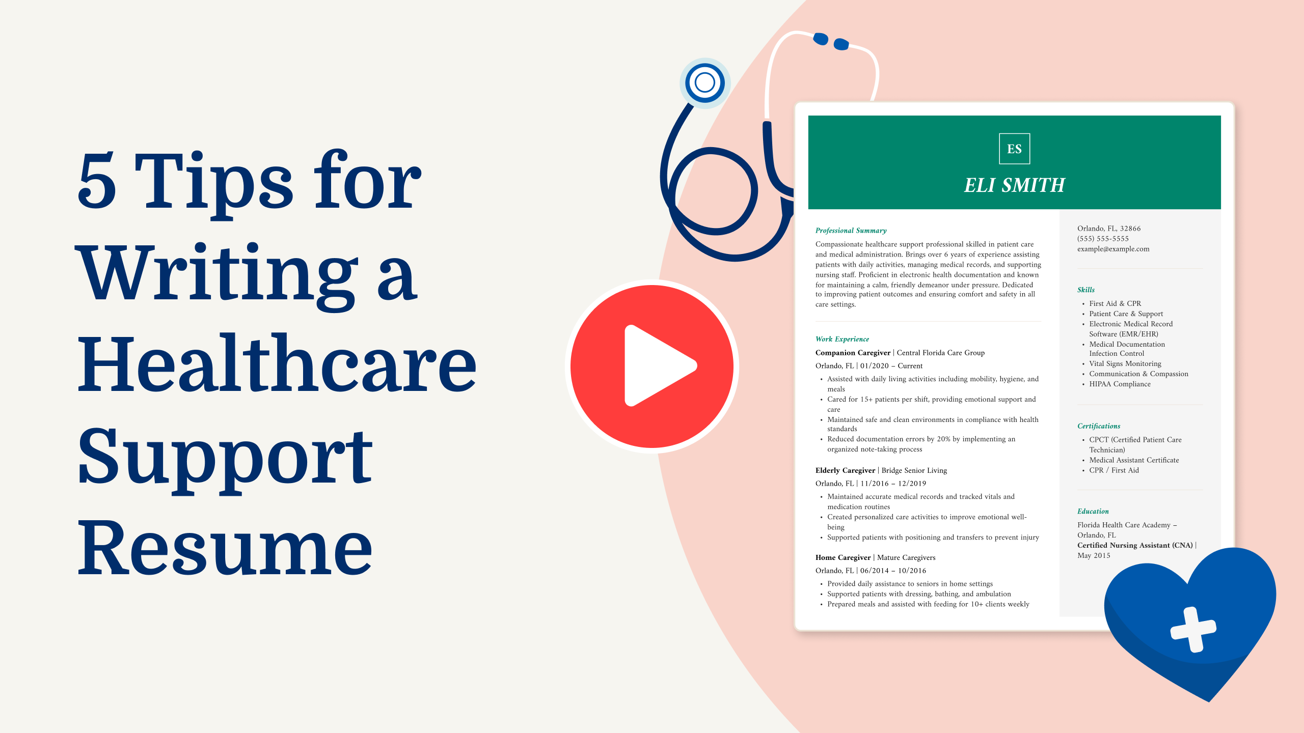 Healthcare Support Video Thumbnail